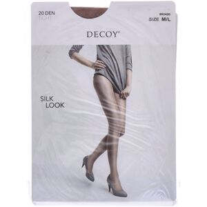 Decoy Silk Look (20 Den) Bronzo M/L