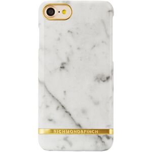 Richmond & Finch Richmond And Finch Carrera White Marble Glossy iPhone 6/6S/7/8 Cover