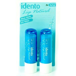 Idento Lip Naturel Aloe Vera Turkis 4 g 2 stk.