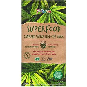 7th Heaven Superfood Cannabis Sativa Peel-Off Mask 10 g 1 stk.