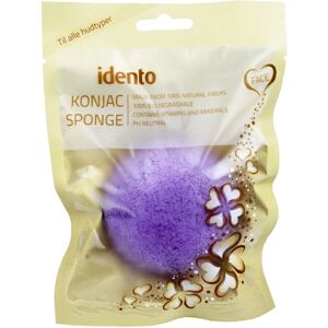 Idento Konjac Svamp - Halfball - Lavender (Lilla)