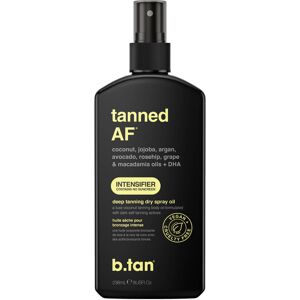 b.tan Tanned AF Intensifier Deep Tanning Dry Spray Oil 236 ml