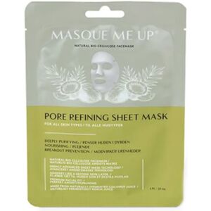 Masque Me Up Natural Bio Cellulose Facemask - Pore Refining Sheet Mask 25 ml