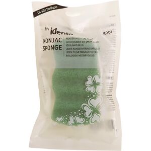 Idento Konjac Body Svamp - Grøn