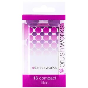 Brushworks Compact Nail Files   16 stk.