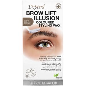 Depend Perfect Eye Brow Illusion Wax Soft Brown 5 g