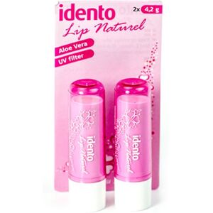 Idento Lip Naturel Aloe Vera Pink 4 g 2 stk.