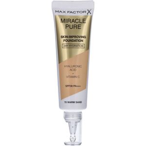 Max Factor Miracle Pure Skin-Improving Foundation - 70 Warm Sand 30 ml