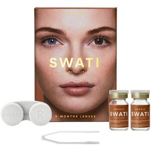 SWATI Cosmetics 6 måneders Kontaktlinser Bronze