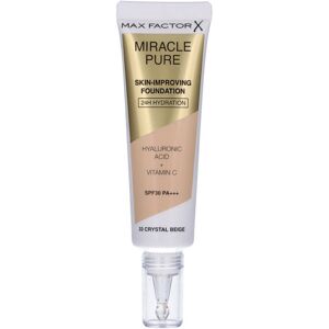 Max Factor Miracle Pure Skin-Improving Foundation - 33 Crystal Beige 30 ml