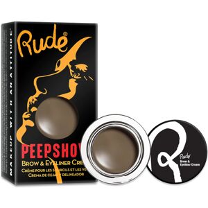 Rude Cosmetics Peep Show Brow & Eyeliner Cream Strip Tease 88035 (U) 3 g