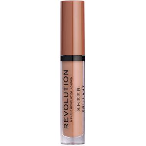 Makeup Revolution Sheer Brillant Lip Gloss - Sheer Control 104 3 ml