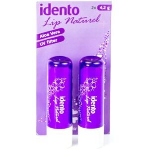 Idento Lip Naturel Aloe Vera Lilla 4 g 2 stk.