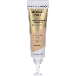 Max Factor Miracle Pure Skin-Improving Foundation - 76 Warm Golden 30 ml