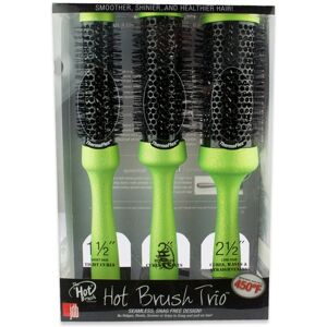 Wet Brush Hot Brush Trio Kit Green (U)