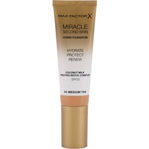 Max Factor Miracle Second Skin Hybrid Foundation 08 Medium Tan 30 ml