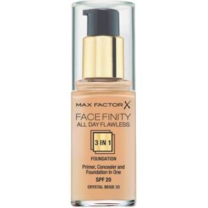 Max Factor Facefinity 3-in-1 Foundation Crystal Beige 33 30 ml