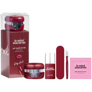 Le Mini Macaron Mini Gel Manicure Kit Ruby Red 10 ml