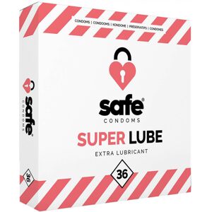 Safe Super Lube Condoms   36 stk.