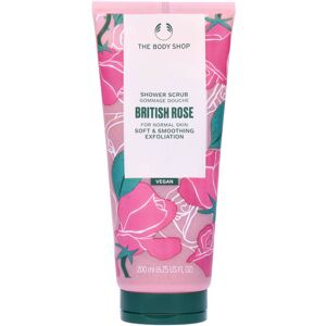 The Body Shop British Rose Shower Scrub 200 ml