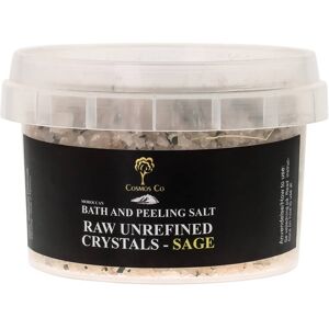 Cosmos Co Bath And Peeling Salt Raw Unrefined Crystals - Sage (U)