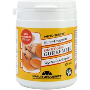 Natur Drogeriet Økologisk Gurkemeje Vegetabilske Kapsler 90 g 150 stk.