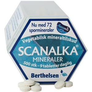 Berthelsen Naturprodukter - Scanalka Mineraler   500 stk.