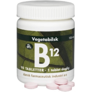 Berthelsen Naturprodukter - B12 125mcg   90 stk.