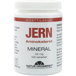 Natur Drogeriet Jern Aminokoleret Mineral (Stop Beauty Waste)   100 stk.