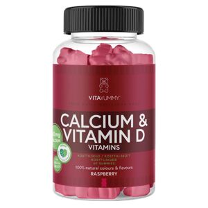 VitaYummy Calcium & Vitamin D Raspberry Gummies (U) 180 g