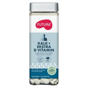 Futura Kalk + Ekstra D Vitamin   300 stk.
