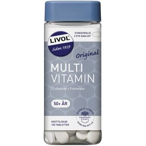 Livol Multi Vitamin Original 50+   150 stk.