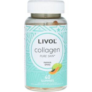 Livol Collagen Pure Skin Papaya Gummies   40 stk.