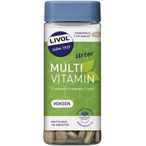 Livol Multi Vitamin Urter   150 stk.