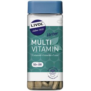 Livol Multivitamin Urter 50+   150 stk.