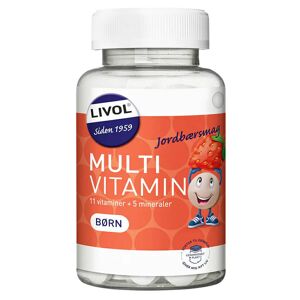 Livol Multivitamin Børn Jordbærsmag   150 stk.