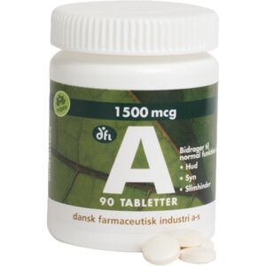 Berthelsen Naturprodukter - A 1500mcg   90 stk.