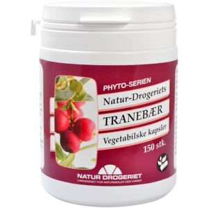 Natur Drogeriet Tranebær Vegetabilske Kapsler 98 g 150 stk.