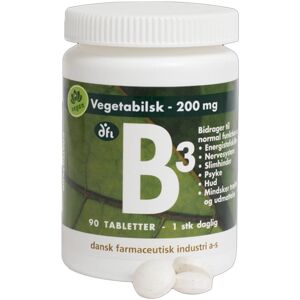 Berthelsen Naturprodukter - B3 200 mg   90 stk.