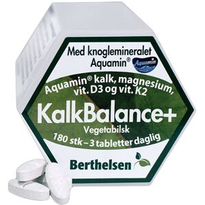 Berthelsen Naturprodukter - KalkBalance+   180 stk.