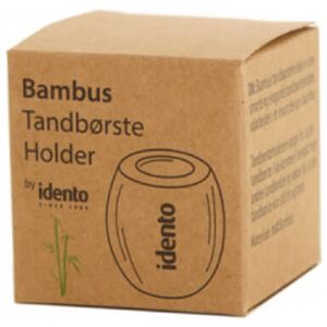 Idento Bambus Tandbørste Holder