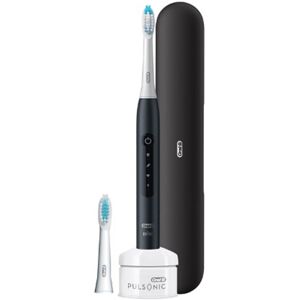 Oral B Oral-B Pulsonic El-tandbørste + Travel Case Pulsonic Slim Luxe 4500 Black