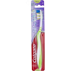 Colgate Zigzag Tandbørste - Medium - Grøn