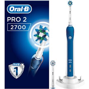 Oral B Pro 2 2700 Blue Cross Action