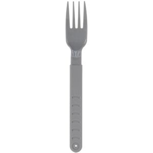 Excellent Houseware Plastic Fork Grey   10 stk.