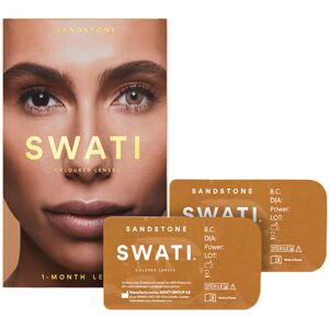 SWATI Cosmetics 1 måneds Kontaktlinser Sandstone