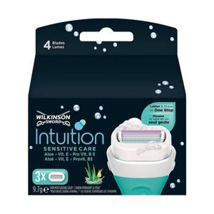 Wilkinson Sword - Intuition Blades Sensitive Care 3pak   3 stk.