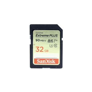 SanDisk Used Sandisk Extreme Plus 32gb Sdhc 90mb/s Card Condition: Excellent