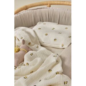 LEMONADE BABY sengesæt vogn/vugge - økologisk Offwhite