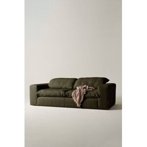 MELIDES sofa 3-pers. Mosgrøn